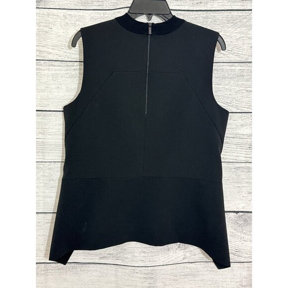 Halogen Sleeveless Mock Neck Top With Hidden Back Zipper Size L - Picture 3 of 3